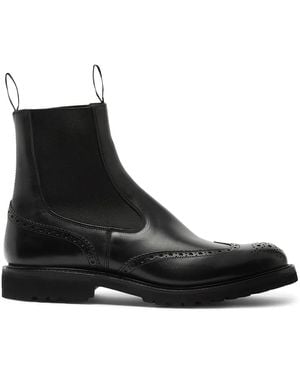 Tricker's Henry Chelsea-Boots - Schwarz