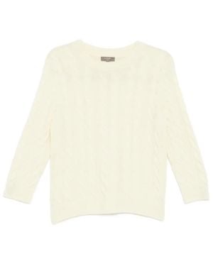 N.Peal Cashmere Emilia Jumper - Natural