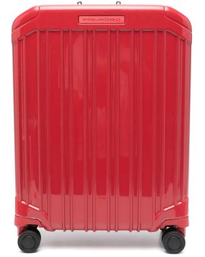 Piquadro Koffer Mit Vier Rollen - Rot