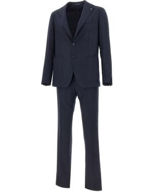 Tagliatore Single-Breasted Suit - Blue