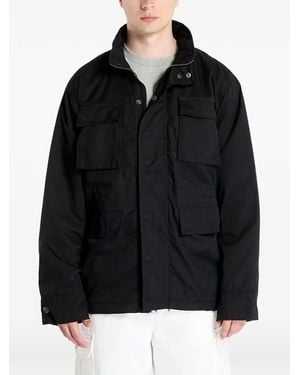 Urban Classics Plumífero Con Múltiples Bolsillos - Negro