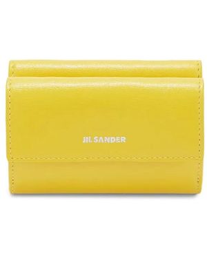 Jil Sander Portafoglio Mini - Giallo