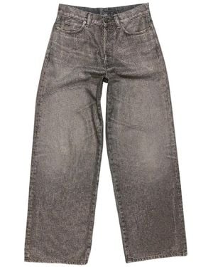 Acne Studios Jean À Effet Délavé - Gris