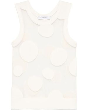 Viktor & Rolf Canotta A Pois - Bianco