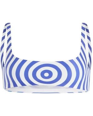 Jean Paul Gaultier The Target Bra - Blue