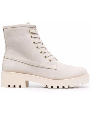 Michael Kors Jax Ankle Boots - Natural