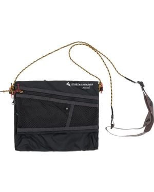 Klättermusen Algir Foldover Kuriertasche - Schwarz