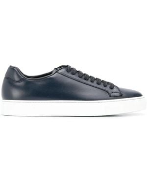 SCAROSSO Low Top Ugo Trainers - Blue