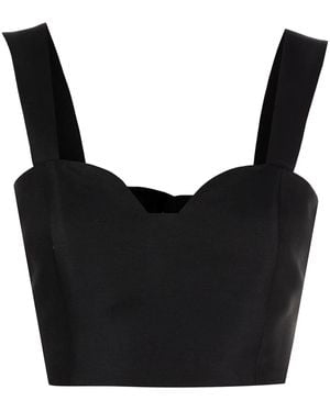 Sachin & Babi Darcy Cropped Top - Black