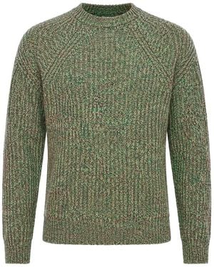 Paolo Pecora Raglan-Sleeve Jumper - Green