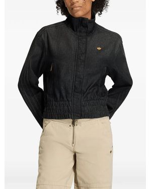 adidas Denim Track Jacket - Black