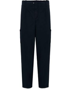 Herno Pantalones con bolsillos cargo - Azul