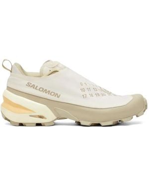 MM6 MAISON MARGIELA X SALOMON Logo-Print Slip-On Trainers - White