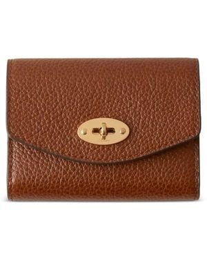 Mulberry Darley Concertina Leren Portemonnee - Bruin