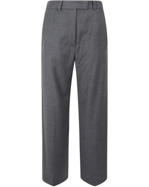 Frankie Shop Brickell Flannel Trousers - Grey