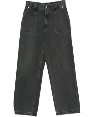 6397 Vaqueros Con Bolsillos De Parches - Gris
