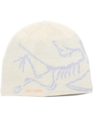 Arc'teryx Bird Head Toque Logo-Print Beanie Hat - White