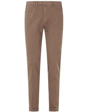 Briglia 1949 Belt-Loops Trousers - Natural