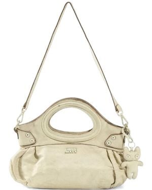 Miss Sixty Sac Cabas En Cuir À Effet Usé - Natural