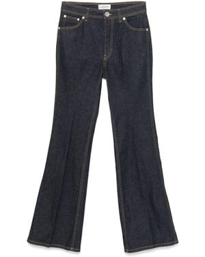 Lanvin Vaqueros acampanados - Azul