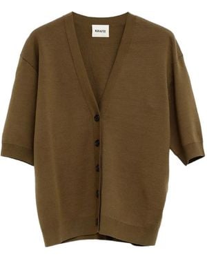 KHAITE Theodora Cardigan - Natural