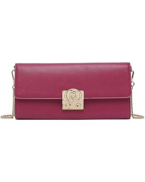 Liu Jo Pouch Media Con Logo - Viola