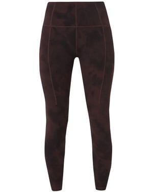 Sweaty Betty Tie-Dye Yoga Leggings - Black