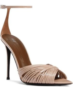 Giuseppe Zanotti Sandalias Intriigo con tacón de 105 mm - Neutro