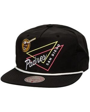 Mitchell & Ness San Diego Padres Deadstock Flat Peak Cap - Black