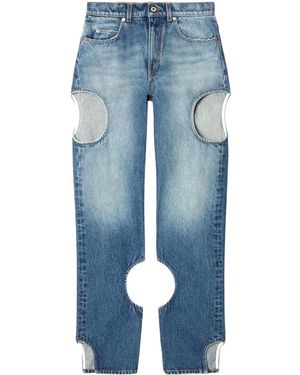 Off-White c/o Virgil Abloh Meteor ストレートジーンズ - ブルー