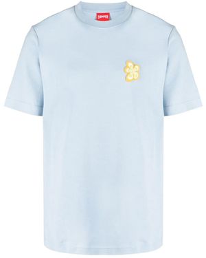 Camper フローラル Tシャツ - ブルー