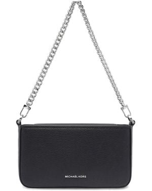 MICHAEL Michael Kors Clutch Met Logo - Zwart