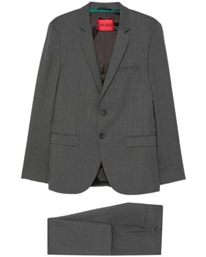 BOSS Single-Breasted Suit - Gray