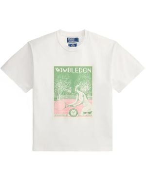 Polo Ralph Lauren Wimbledon Graphic T-Shirt - White