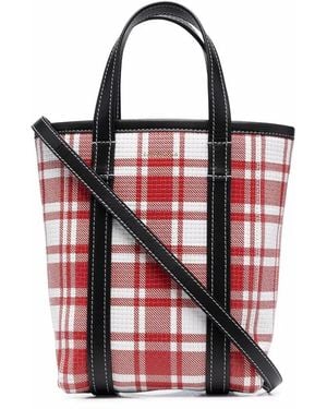 Balenciaga Barbes North-South Small shopper bag - Rot