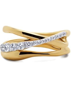 Monica Vinader Pavé-Zetting Ring Met Diamant - Metallic