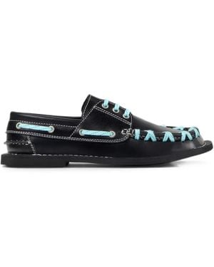 CAMPERLAB Chaussures Bateau Eki En Cuir - White