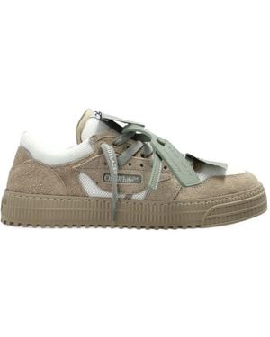 Off-White c/o Virgil Abloh Low Top 3.0 Off Court Sneakers - Natural