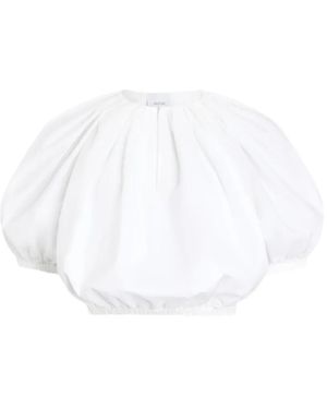 Patou Top con motivo de burbujas - Blanco