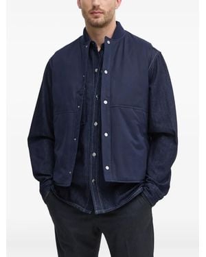 Benetton Press-Stud Jacket - Blue
