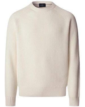 Hackett Jersey De Manga Raglán - Blanco