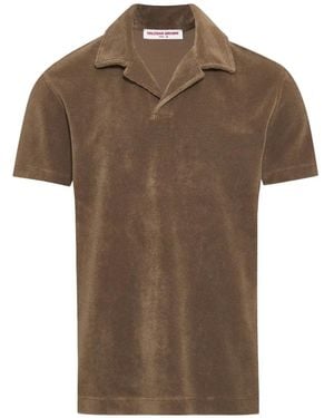 Orlebar Brown Terry Resort T-Shirt - Brown