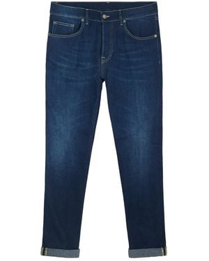 Dondup Belt Loops Trousers - Blue