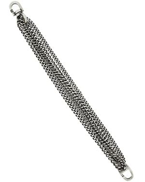 M. Cohen Bracelet En Sterling À Design Superposé - Métallisé