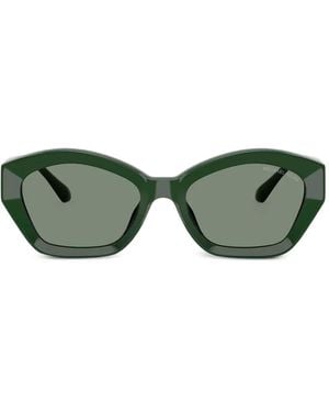 Michael Kors Geometric-Framed Sunglasses - Green