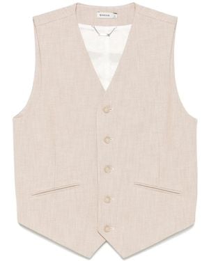 Jonathan Simkhai George Waistcoat - Natural