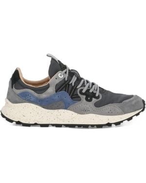 Flower Mountain Yamano 3 Paneled Sneakers - White
