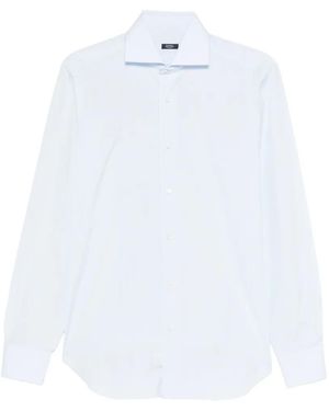Barba Napoli Buttoned Shirt - White