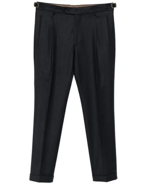 Berwich Pleated Pants - Black