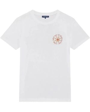 Frescobol Carioca Dinis Graphic-Print T-Shirt - White